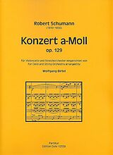 Robert Schumann Notenblätter Konzert a-Moll op.129 für Violoncello und