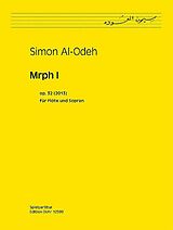 Simon Al-Odeh Notenblätter Mrph Nr.1 op.32