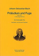 Johann Sebastian Bach Notenblätter Präludium und Fuge C-Dur BWV872