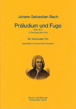 Johann Sebastian Bach Notenblätter Präludium und Fuge C-Dur BWV872