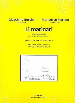 Gioacchino Rossini Notenblätter Li marinari
