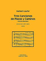 Norbert Laufer Notenblätter 3 Canciones de Plazas y Caminos