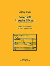 Lothar Graap Notenblätter Serenade in 6 Sätzen