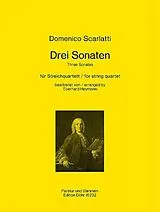 Domenico Scarlatti Notenblätter 3 Sonaten