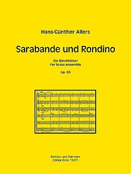Hans Günter Allers Notenblätter Sarabande und Rondino op.69