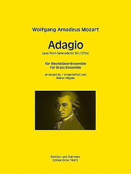 Wolfgang Amadeus Mozart Notenblätter Adagio aus Derenade KV361 (KV370a)
