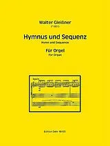 Walter Gleissner Notenblätter Hymnus und Sequenz