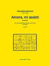Gioacchino Rossini Notenblätter Amore, mi assisti