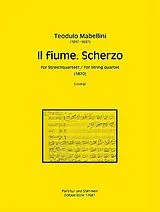 Teodulo Mabellini Notenblätter Il fiume - Scherzo a-Moll