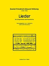 Daniel Friedrich Eduard Wilsing Notenblätter Lieder
