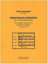 Pietro Mascagni Notenblätter Intermezzo sinfonico ausCavalleria rusticana