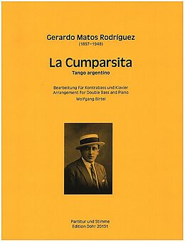 Gerardo Matos Rodríguez Notenblätter La Cumparsita
