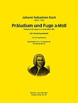 Johann Sebastian Bach Notenblätter Präludium und Fuge a-Moll