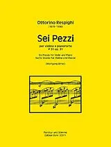 Ottorino Respighi Notenblätter Sei Pezzi op.31