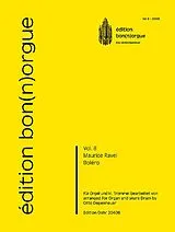 Maurice Ravel Notenblätter Boléro