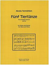 Nicola Termöhlen Notenblätter Fünf Tiertänze (2012)