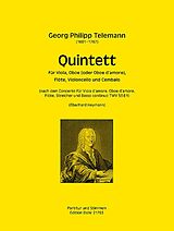 Georg Philipp Telemann Notenblätter Quintett