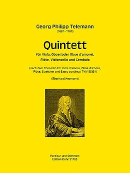 Georg Philipp Telemann Notenblätter Quintett