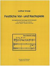 Lothar Graap Notenblätter Festliche Vor- und Nachspiele