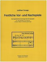 Lothar Graap Notenblätter Festliche Vor- und Nachspiele