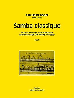 Karl-Heinz Köper Notenblätter Samba classique