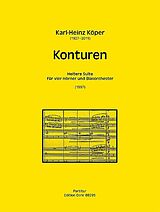 Karl-Heinz Köper Notenblätter Konturen
