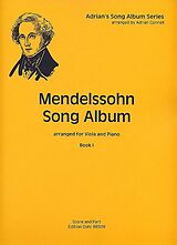 Felix Mendelssohn-Bartholdy Notenblätter Mendelssohn Song Album vol.1