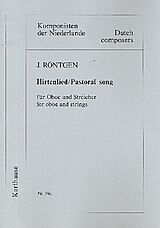 Julius Röntgen Notenblätter Hirtenlied