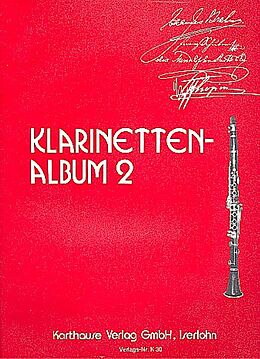 Karl Friedrich Abel Notenblätter Klarinetten-Album Band 2