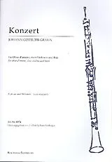 Johann Gottlieb Graun Notenblätter Konzert D-Dur für Oboe damore