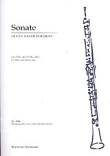 Franz Xaver Pokorny Notenblätter Sonate C-Dur für Flöte und Violoncello