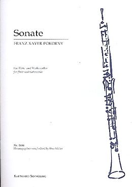 Franz Xaver Pokorny Notenblätter Sonate C-Dur für Flöte und Violoncello