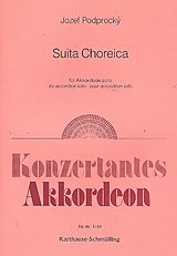 Jozef Prodprocky Notenblätter Suita Choreica