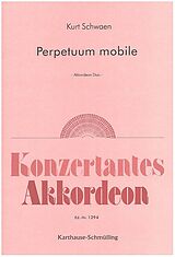 Kurt Schwaen Notenblätter Perpetuum mobile