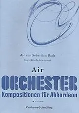 Johann Sebastian Bach Notenblätter Air aus der Orchestersuite Nr.3