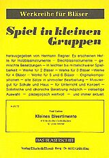 Paul Cadow Notenblätter Kleines Divertimento mit deutschen Volksliedern