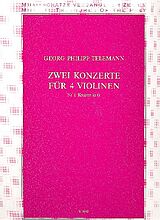 Georg Philipp Telemann Notenblätter Konzerte G-Dur Nr.1