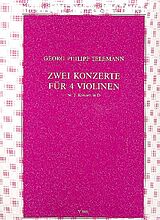 Georg Philipp Telemann Notenblätter Konzert D-Dur Nr.2