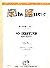 Franz Danzi Notenblätter Konzert F-Dur