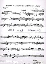 Franz Joseph Haydn Notenblätter Konzert D-Dur Hob.VIIf-1