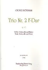 Georg Alfred Schumann Notenblätter Trio F-Dur Nr.2 op.62
