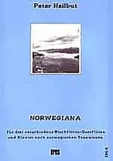 Peter Heilbut Notenblätter Norwegiana für 3 Blockflöten
