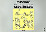  Notenblätter Maseltov, Jiddische Lieder