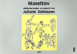  Notenblätter Maseltov, Jiddische Lieder