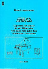 Heinz Lemmermann Notenblätter Kehraus Capriccio für Klavier