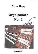 Artur Kapp Notenblätter Sonate Nr.1