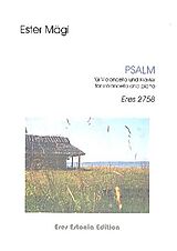 Ester Mägi Notenblätter Psalm