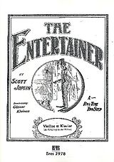 Scott Joplin Notenblätter The Entertainerfür Violine und Klavier