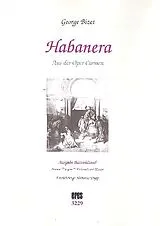 Georges Bizet Notenblätter Habanera