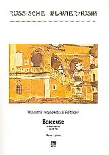 Vladimir Rebikov Notenblätter Berceuse op.8,16
